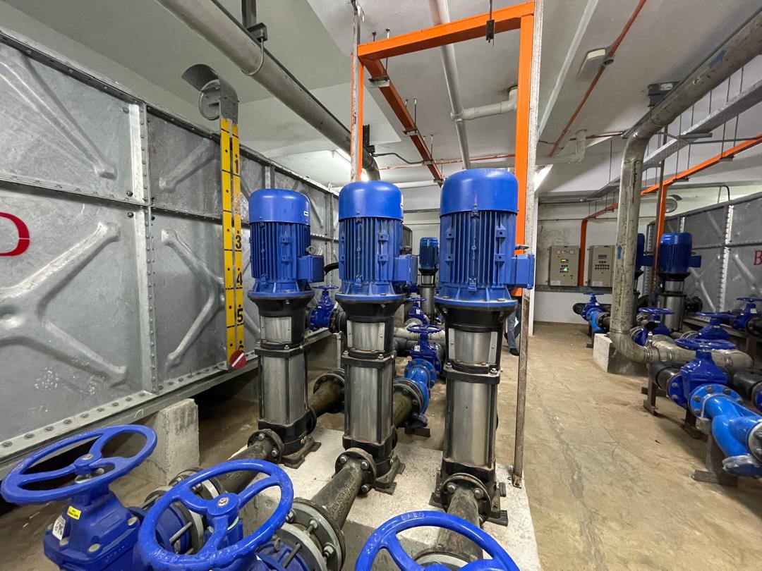 Monthly construction pump servicing